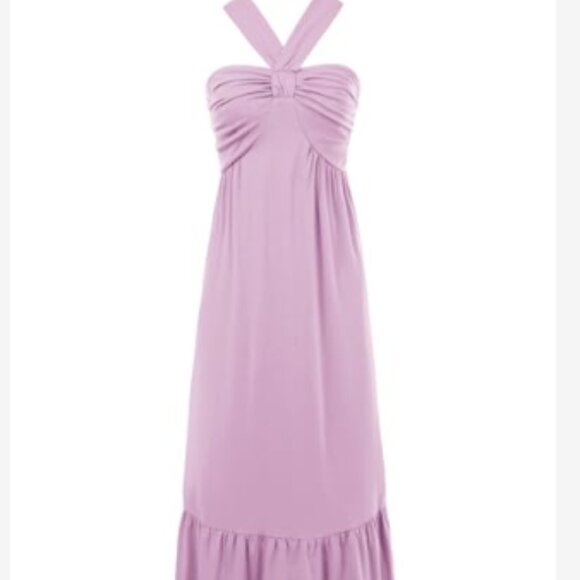 GRACE KARIN 2024 Women's Criss Cross Halterneck Sleeveless Summer Pink - Picture 1 of 5